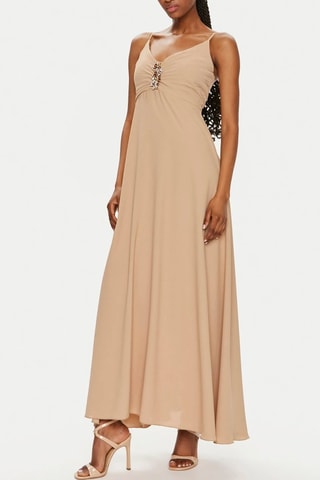 Robe longue - Beige