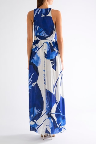 Robe longue - Bleu