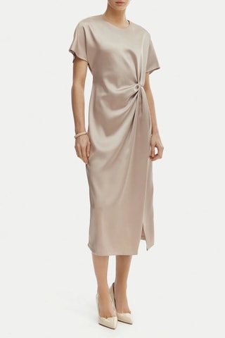 Robe droite - Beige 