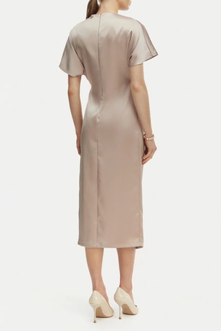 Robe droite - Beige 
