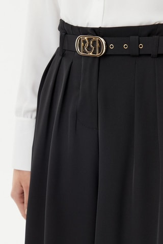 Pantacourt taille haute - Noir