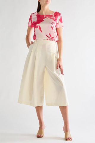 Jupe-culotte - Blanc