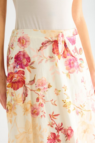 Jupe midi - rose