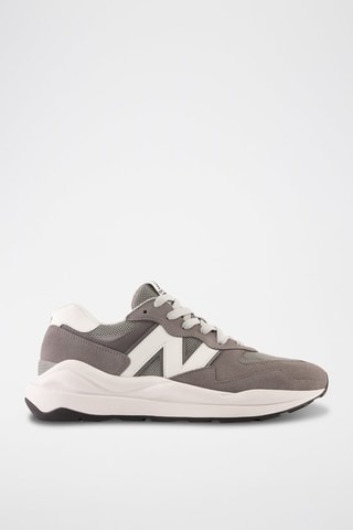 Baskets en nubuck 574 - Gris foncé