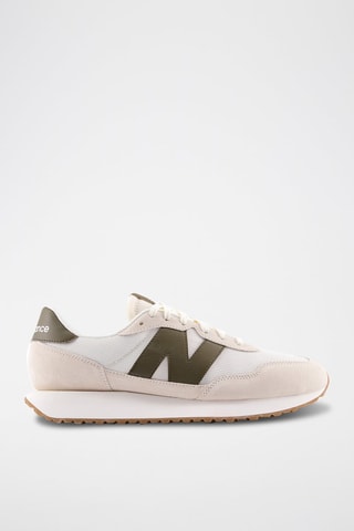 Baskets en cuir 237 - Beige