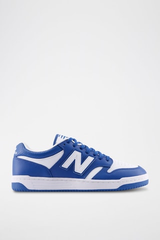 Baskets en cuir 480 - Bleu roi