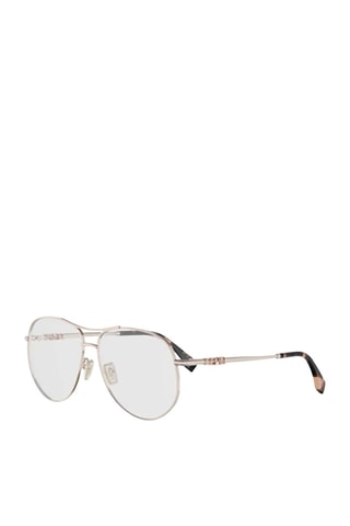 Lunettes de vue mixte - Fendi - Doré, marron et rose