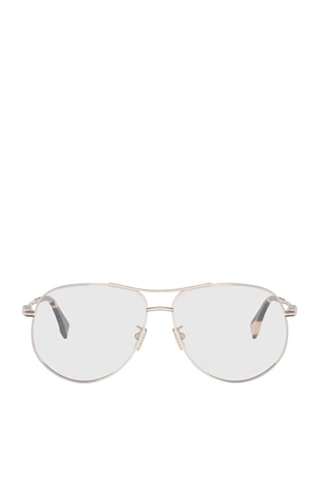 Lunettes de vue mixte - Fendi - Doré, marron et rose