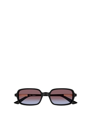 Lunettes de soleil femme - Catégorie 3 - Chloé - Noir