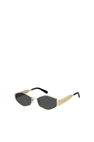 Lunettes de soleil femme - Catégorie 3 - Marc Jacobs - Doré et gris
