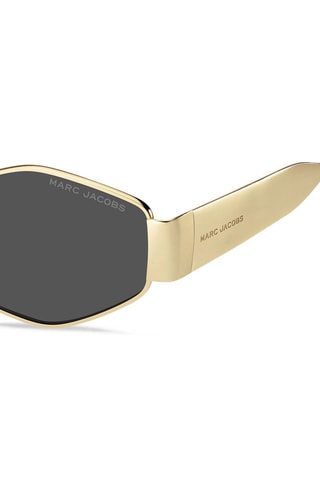 Lunettes de soleil femme - Catégorie 3 - Marc Jacobs - Doré et gris