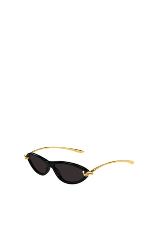 Lunettes de soleil femme - Catégorie 3 - Bottega Veneta - Noir
