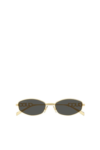Lunettes de soleil femme - Catégorie 3 - Gucci - Doré