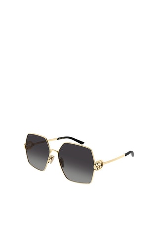 Lunettes de soleil femme - Catégorie 3 - Gucci - Doré