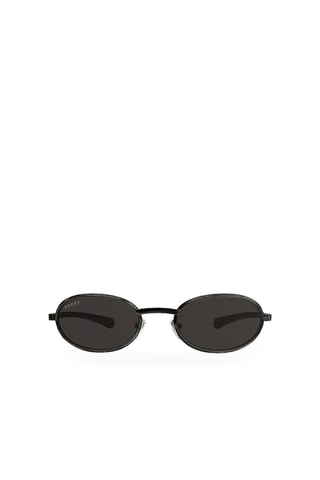 Lunettes de soleil homme - Catégorie 3 - Gucci - Gris foncé