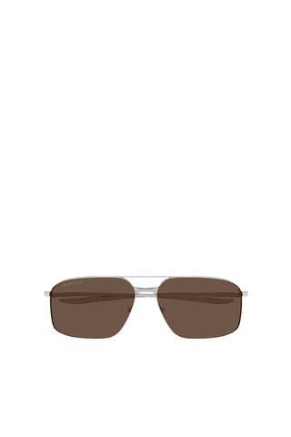 Lunettes de soleil homme - Catégorie 3 - Balenciaga - Gris foncé