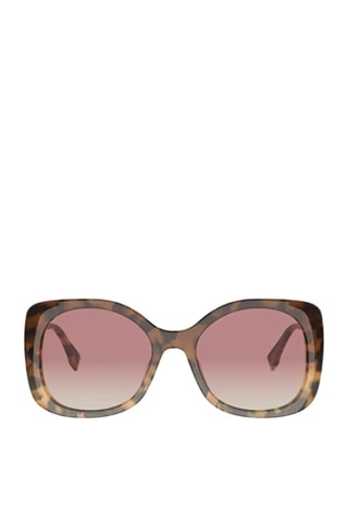 Lunettes de soleil mixte - Catégorie 3 - Fendi - Doré, rose et vert