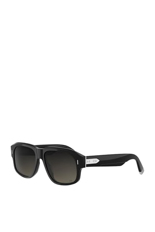 Lunettes de soleil homme - Catégorie 3 - Dior - Argenté et noir