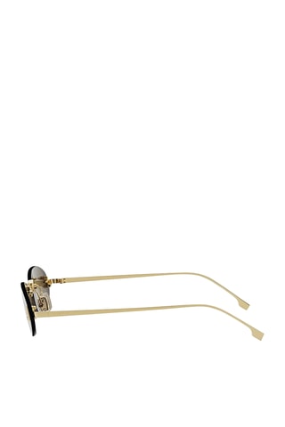 Lunettes de soleil femme - Catégorie 3 - Fendi - Doré