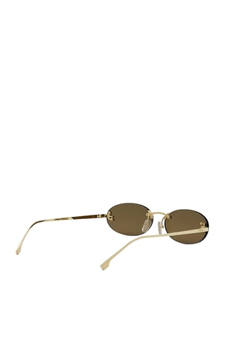 Lunettes de soleil femme - Catégorie 3 - Fendi - Doré