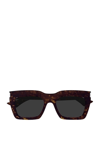 Lunettes de soleil mixte - Catégorie 3 - Saint Laurent - Gris et marron