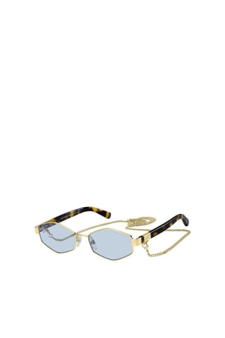 Lunettes de soleil femme - Catégorie 1 - Marc Jacobs - Doré, marron et noir