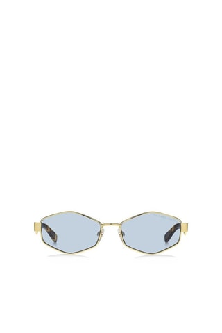 Lunettes de soleil femme - Catégorie 1 - Marc Jacobs - Doré, marron et noir