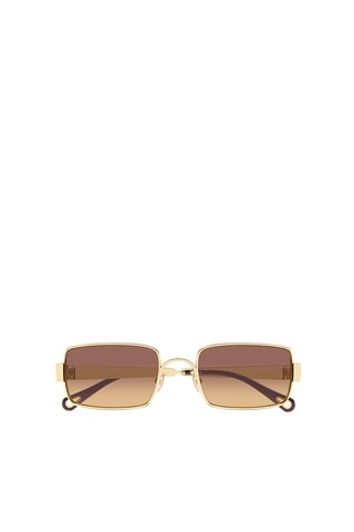 Lunettes de soleil femme - Catégorie 3 - Chloé - Doré