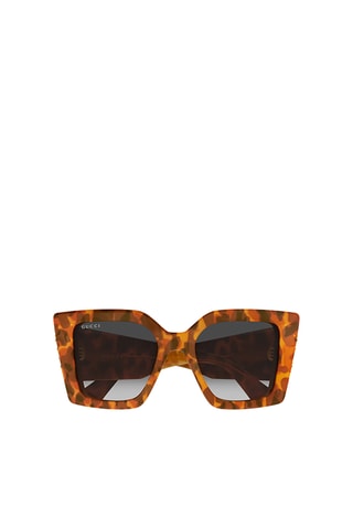 Lunettes de soleil femme - Catégorie 3 - Gucci - Marron