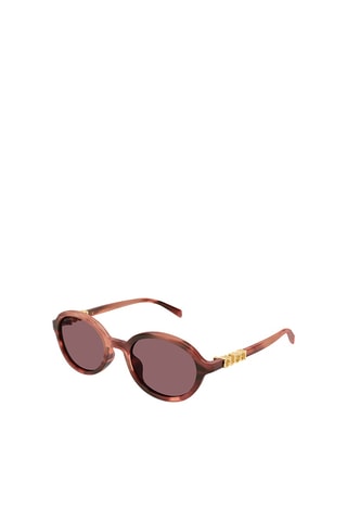 Lunettes de soleil femme - Catégorie 3 - Gucci - Marron