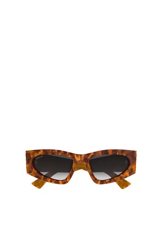 Lunettes de soleil femme - Catégorie 3 - Gucci - Marron