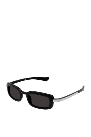 Lunettes de soleil homme - Catégorie 3 - Gucci - Argenté et noir