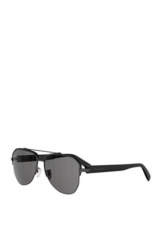 Lunettes de soleil mixte - Catégorie 3 - Bulgari - Gris et noir