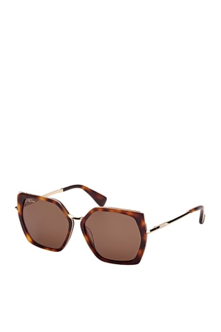 Lunettes de soleil mixte - Catégorie 3 - Max Mara - Marron