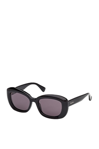 Lunettes de soleil mixte - Catégorie 3 - Max Mara - Noir