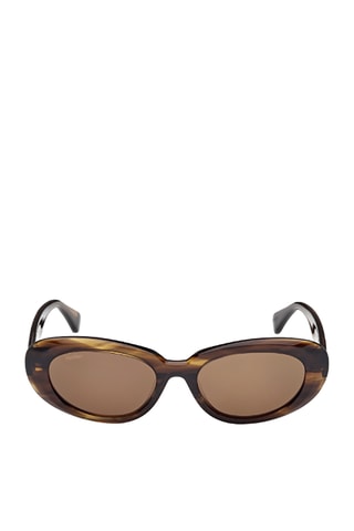 Lunettes de soleil mixte - Catégorie 3 - Max Mara - Noir