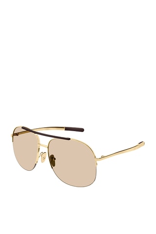 Lunettes de soleil mixte - Catégorie 3 - Gucci - Doré