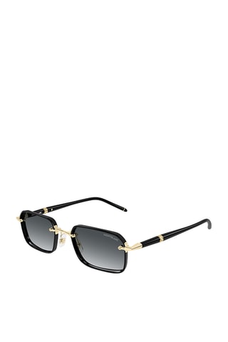 Lunettes de soleil mixte - Catégorie 3 - Montblanc - Doré et noir