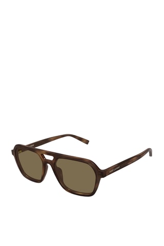 Lunettes de soleil mixte - Catégorie 3 - Saint Laurent - Marron