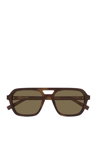 Lunettes de soleil mixte - Catégorie 3 - Saint Laurent - Marron