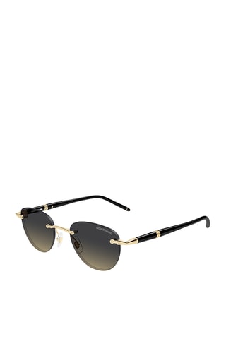 Lunettes de soleil mixte - Catégorie 3 - Montblanc - Doré