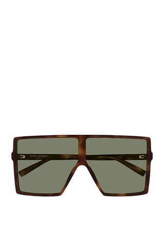 Lunettes de soleil mixte - Catégorie 3 - Saint Laurent - Marron
