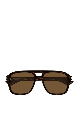 Lunettes de soleil mixte - Catégorie 3 - Saint Laurent - Marron
