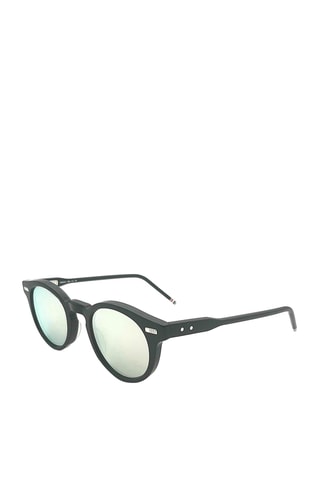 Lunettes de soleil mixte - Verres effet miroir - Catégorie 3 - Thom Browne - Noir