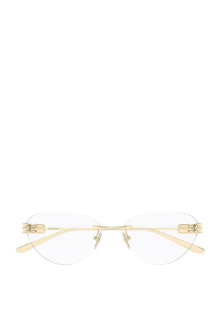 Lunettes de vue mixte - Balanciaga - Doré