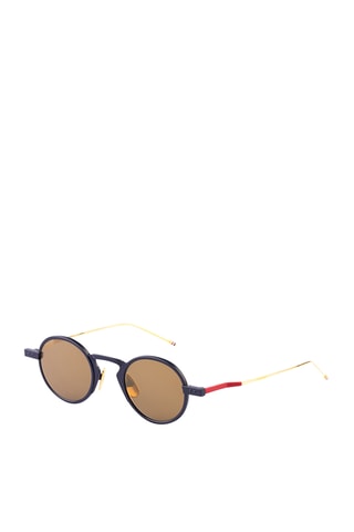 Lunettes de soleil mixte - Catégorie 3 - Thom Browne - Gris, rouge et doré