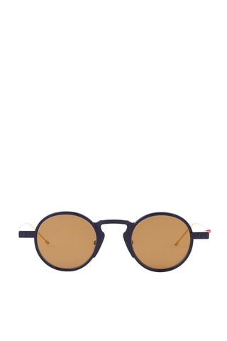Lunettes de soleil mixte - Catégorie 3 - Thom Browne - Gris, rouge et doré