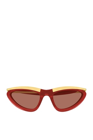 Lunettes de soleil mixte - Catégorie 3 - Bottega Veneta - Doré