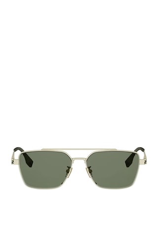Lunettes de soleil mixte - Catégorie 3 - Fendi - Argenté