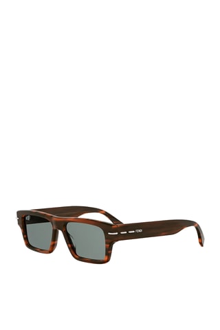 Lunettes de soleil mixte - Catégorie 3 - Fendi - Marron
